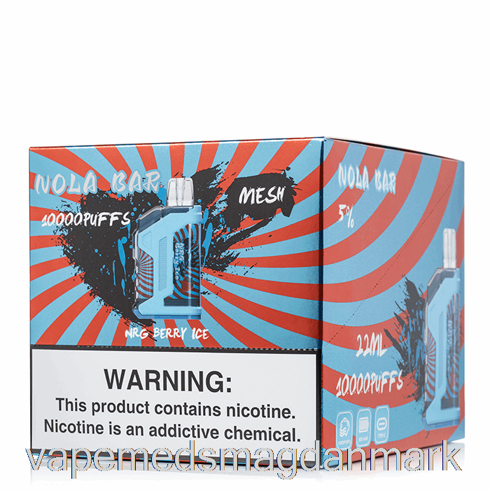 Engangs Vape Danmark [10-pak] So Soul Nola Bar 10000 Engangs